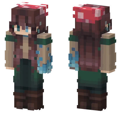 Mushroom Girl Minecraft skin