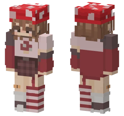 Mushroom Girl Skin Minecraft skin