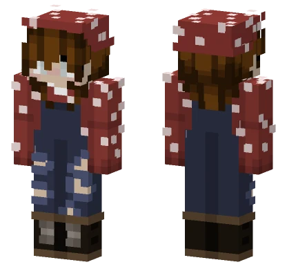 Mushroom Girl Tone III Minecraft skin
