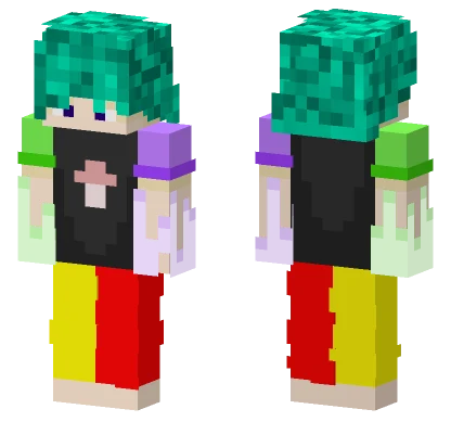 Mushroom Hoodie Boy Minecraft skin