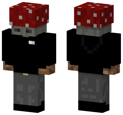 Mushroom Man Minecraft skin