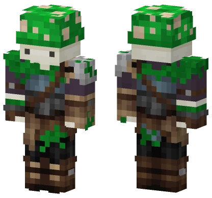 Mushroom Man Minecraft skin