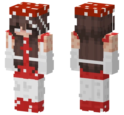 Mushroom Soup Girl Minecraft skin