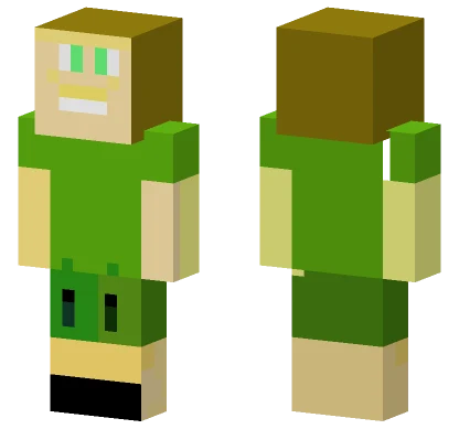 Mustache Man Minecraft skin