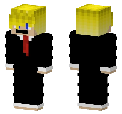 Mustached Boy 2 0 Minecraft skin