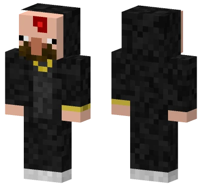Mustachioed Man In Suit Minecraft skin