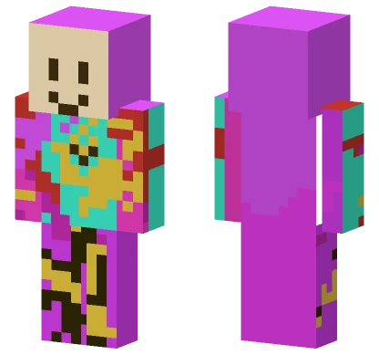 My 6 Year Old Sis Made This Minecraft skin