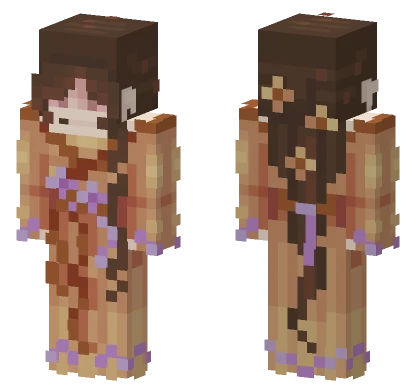 My Favourite Orange Minecraft skin