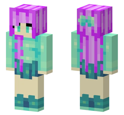My First Attempt At Hair Minecraft skin