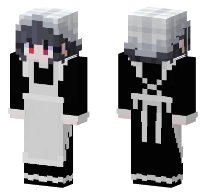 My Maid Edit Minecraft skin