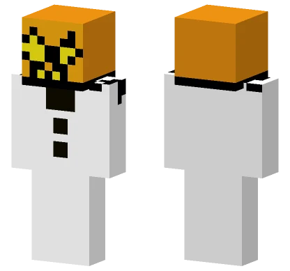 My Pet Mutant Snow Golem Minecraft skin