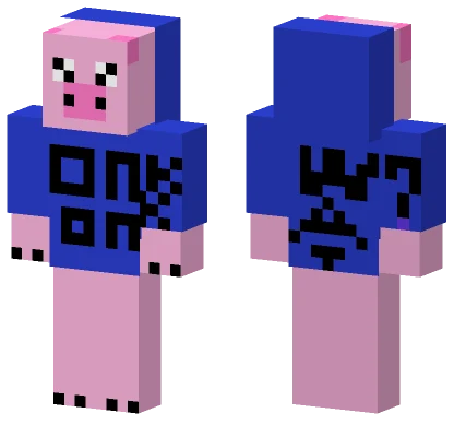 My Pet Pig Hoodie Minecraft skin