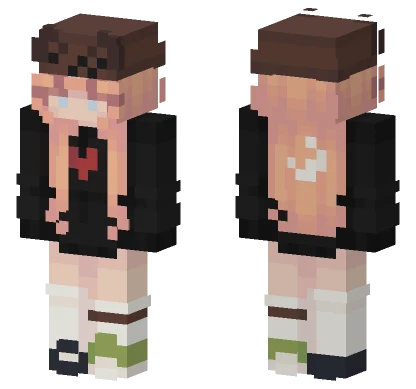 My Time Is Moving Backwards Minecraft skin