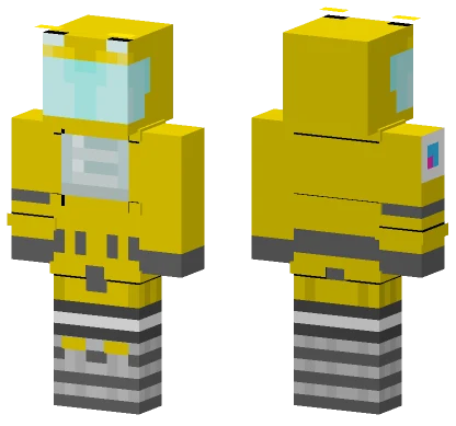 Mystery Flesh Pit Miner Minecraft skin