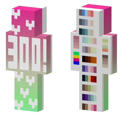 Mystery Tourney Color Chaos Minecraft skin