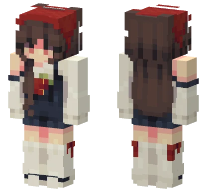 Mysticrose Maid Outfit Minecraft skin
