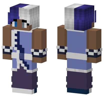 Mystiq Blue Outfit Minecraft skin