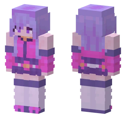 Nadine Caramella Girls Minecraft skin