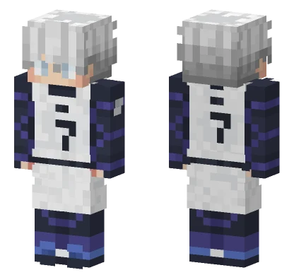 Nagi Bluelock Minecraft skin