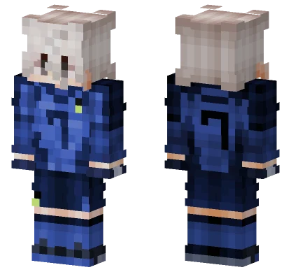 Nagi Seishiro Blue Lock Uniform Minecraft skin