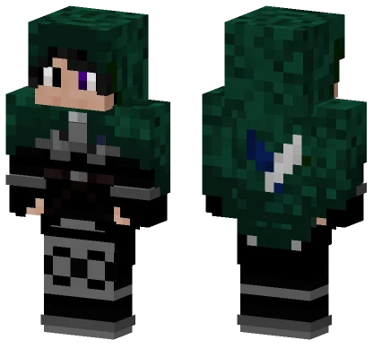Nano Aot Capucha Minecraft skin