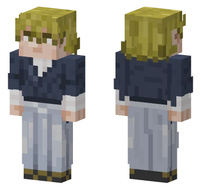 Naoya School Uniform Minecraft skin