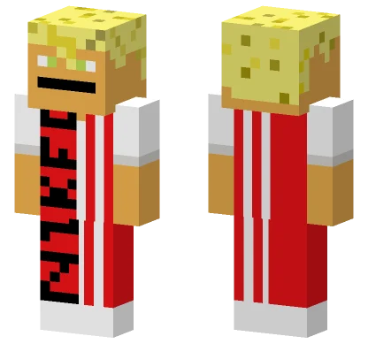 Naoya Zenin KFC Minecraft skin