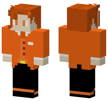 Naranja Orange Outfit Minecraft skin