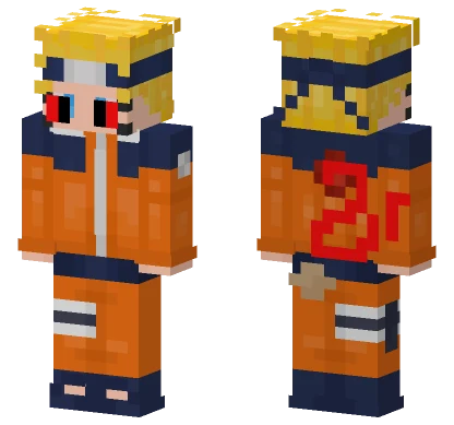 Naruto T2 Minecraft skin