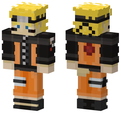 Naruto Uzumaki Minecraft skin