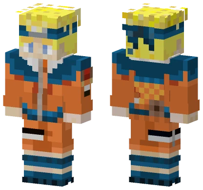 Naruto Uzumaki Minecraft skin