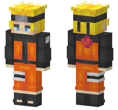 Naruto Uzumaki Minecraft skin