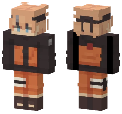 Naruto Uzumaki Minecraft skin