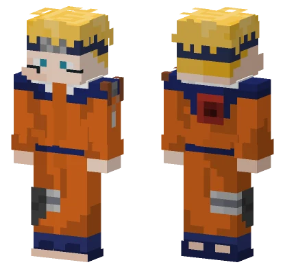 Naruto Uzumaki Believe It Minecraft skin