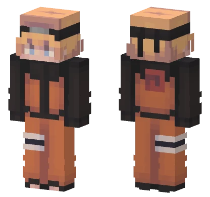 Naruto Uzumaki Minecraft skin