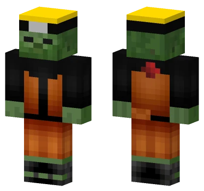 Naruto Zombie Minecraft skin