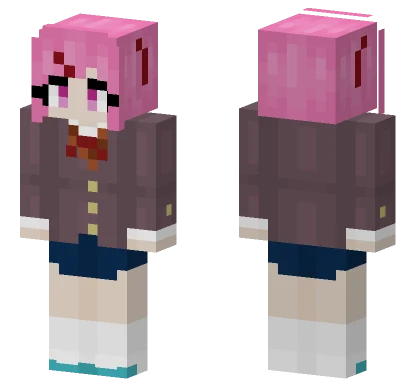 Natsuki Minecraft skin
