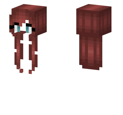 Natural Redhead Hair HB Minecraft skin