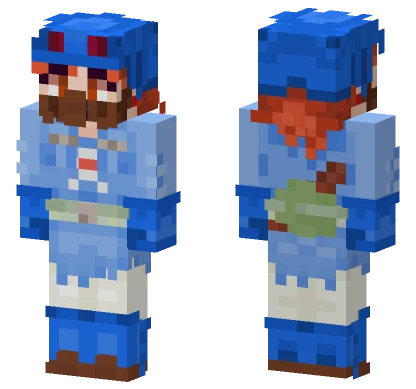 Nausicaa Half Mask Minecraft skin