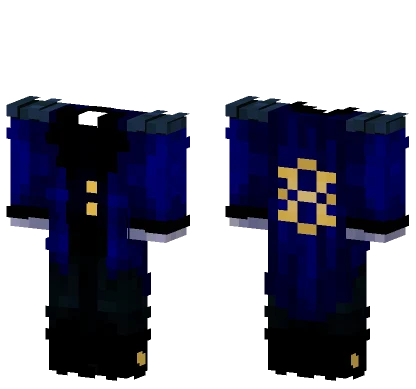 Navy Steve Leader Clothes Minecraft skin