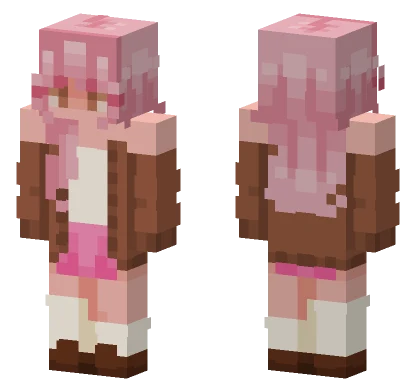 Neapolitan Cream Girl Minecraft skin