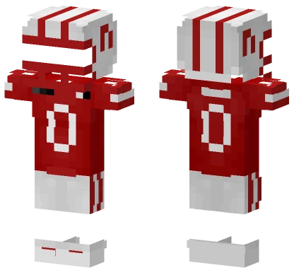 Nebraska B1G Championship Minecraft skin