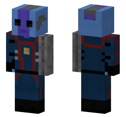 Nebula Guardians Of Galaxy Minecraft skin