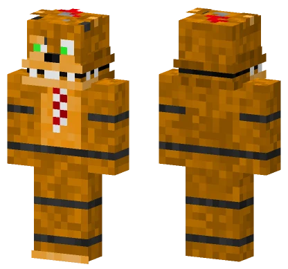 Nedd Bear FNAF Minecraft skin