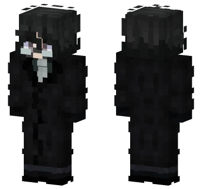 Negocios Black Suit Minecraft skin