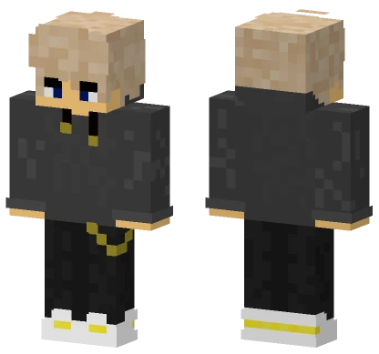 Neon Boy Minecraft skin