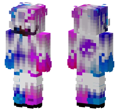 Neon Graffiti Hoodie Minecraft skin