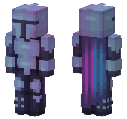 Neon Mando RCE Minecraft skin