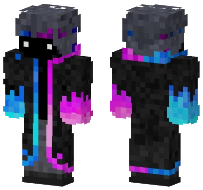 Neon Overlord Minecraft skin
