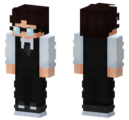 Nerd Minecraft skin